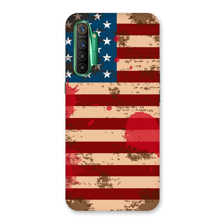 Grunge USA Flag Back Case for Realme X2