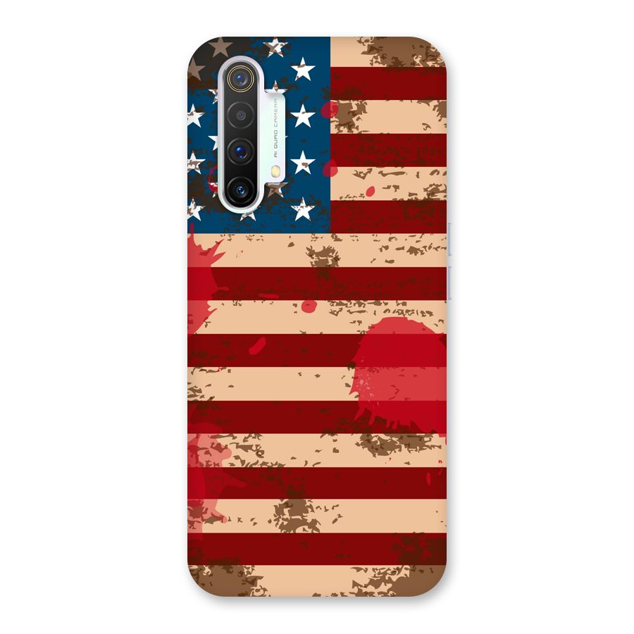 Grunge USA Flag Back Case for Realme X3