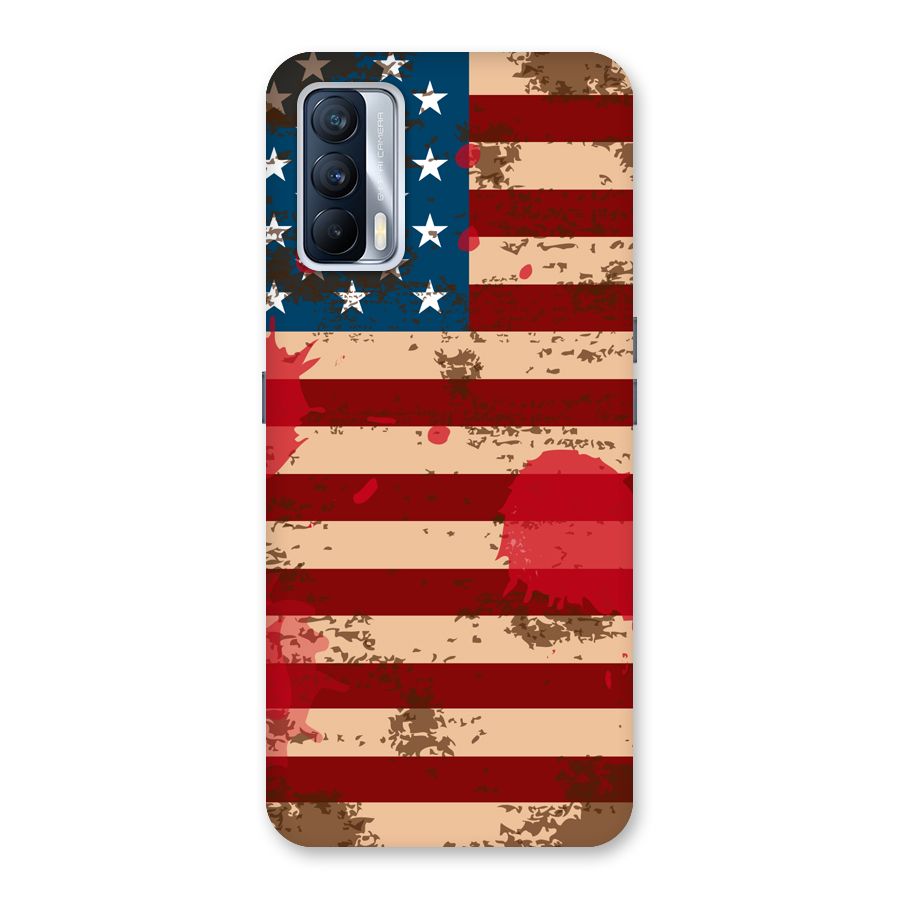 Grunge USA Flag Back Case for Realme X7