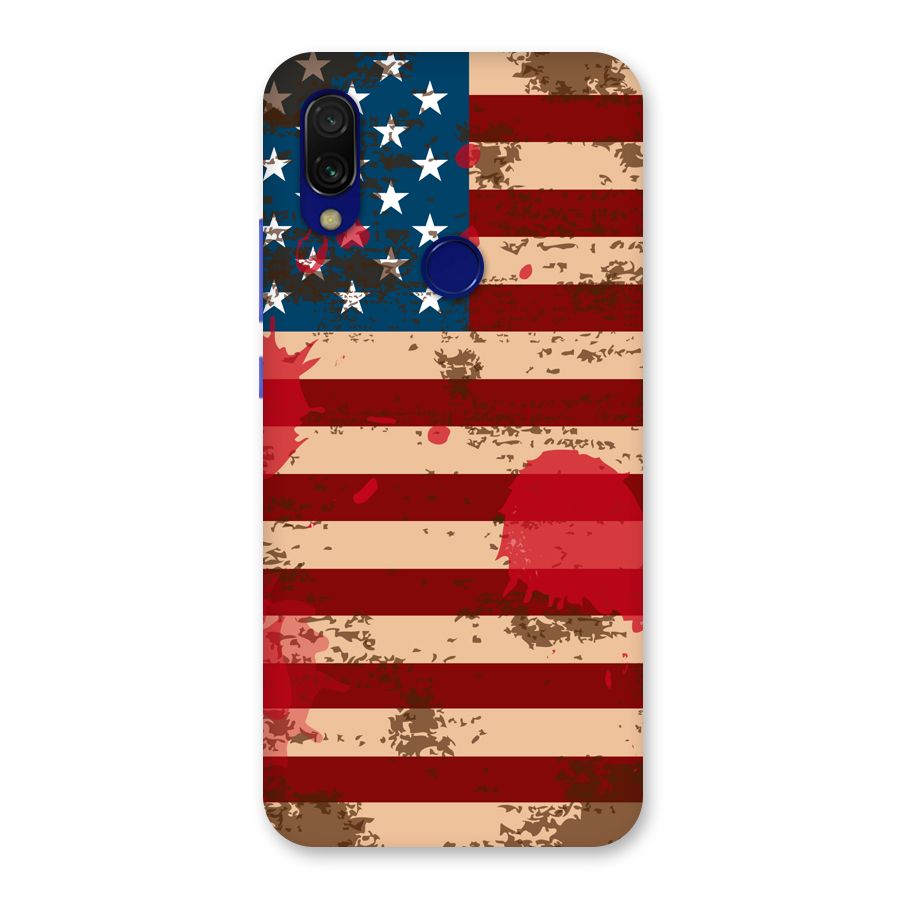 Grunge USA Flag Back Case for Redmi Y3