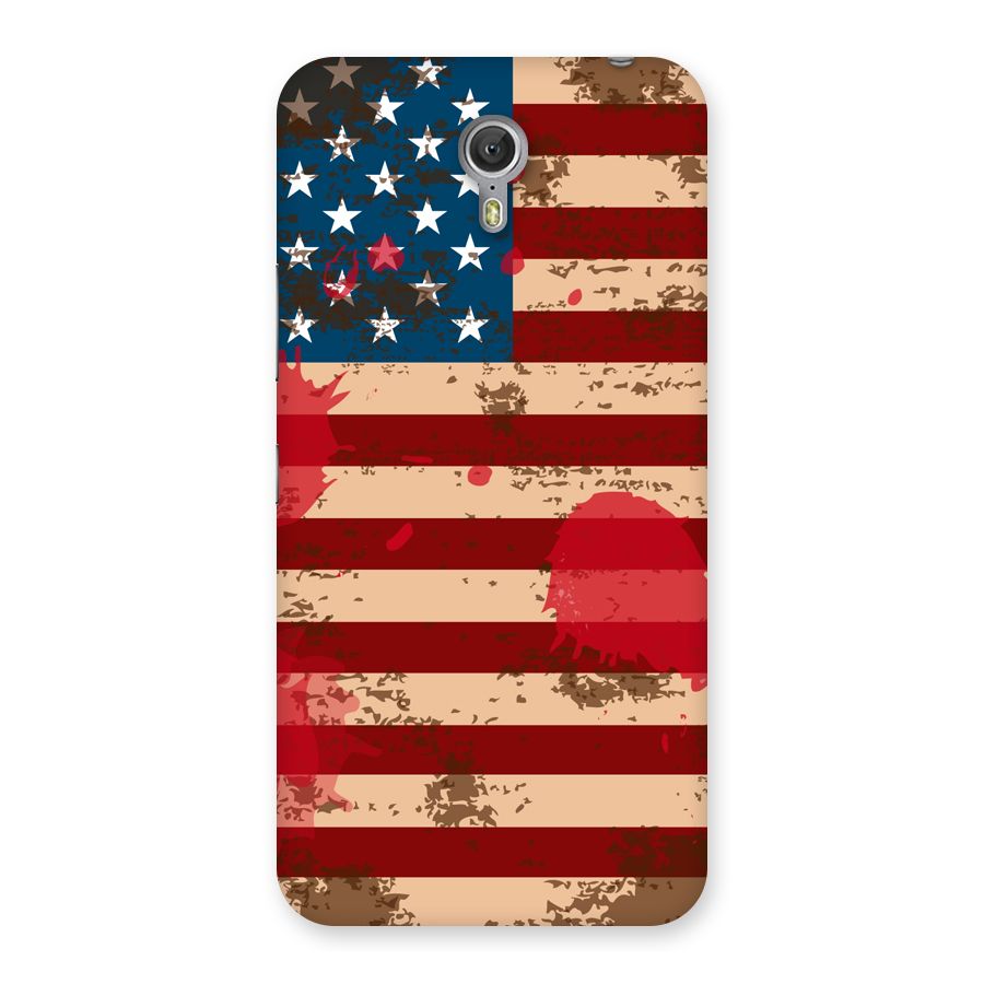 Grunge USA Flag Back Case for Zuk Z1