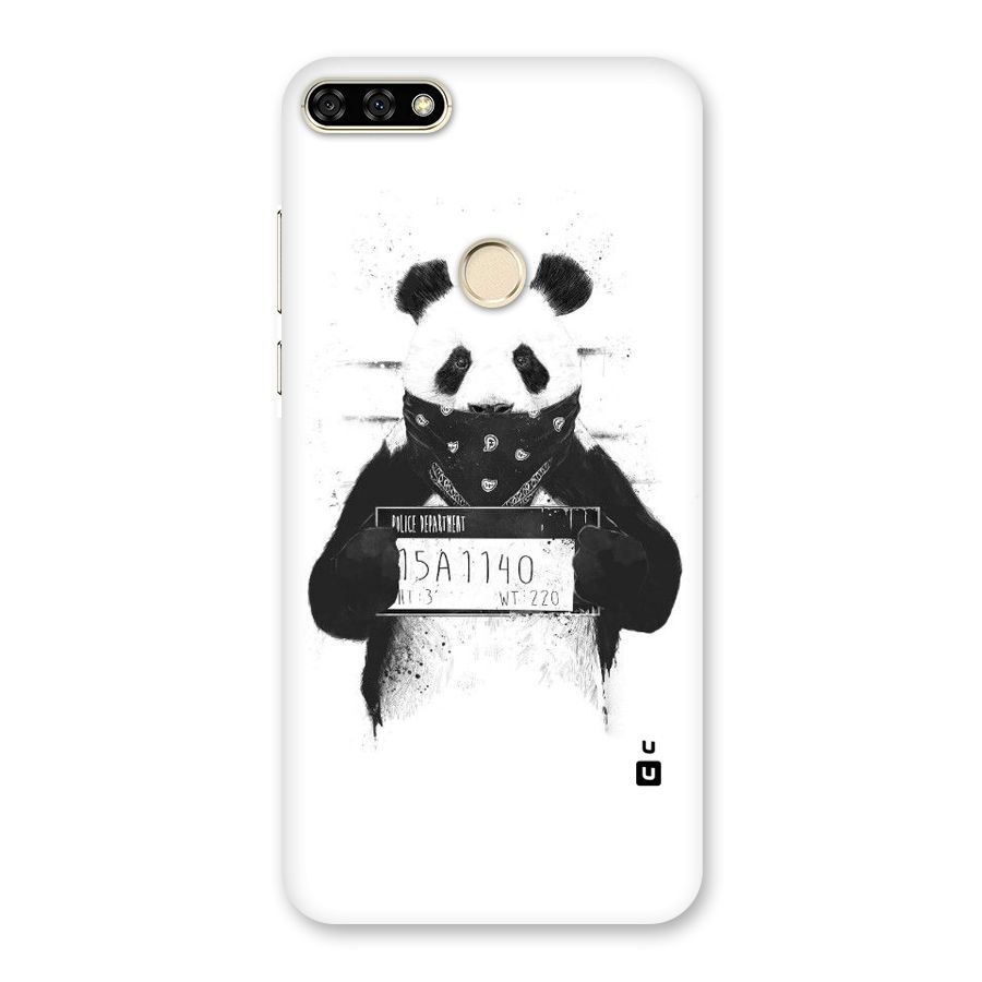 Guilty Panda Back Case for Honor 7A