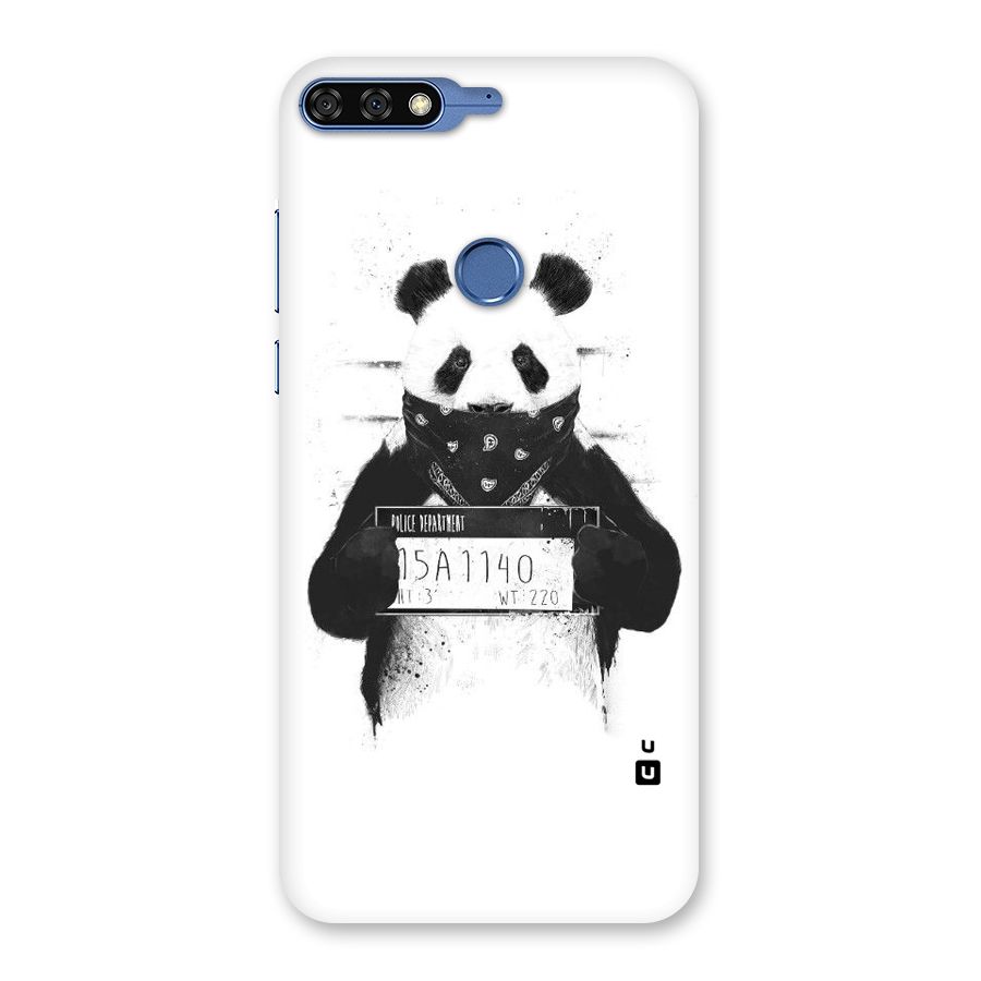 Guilty Panda Back Case for Honor 7C