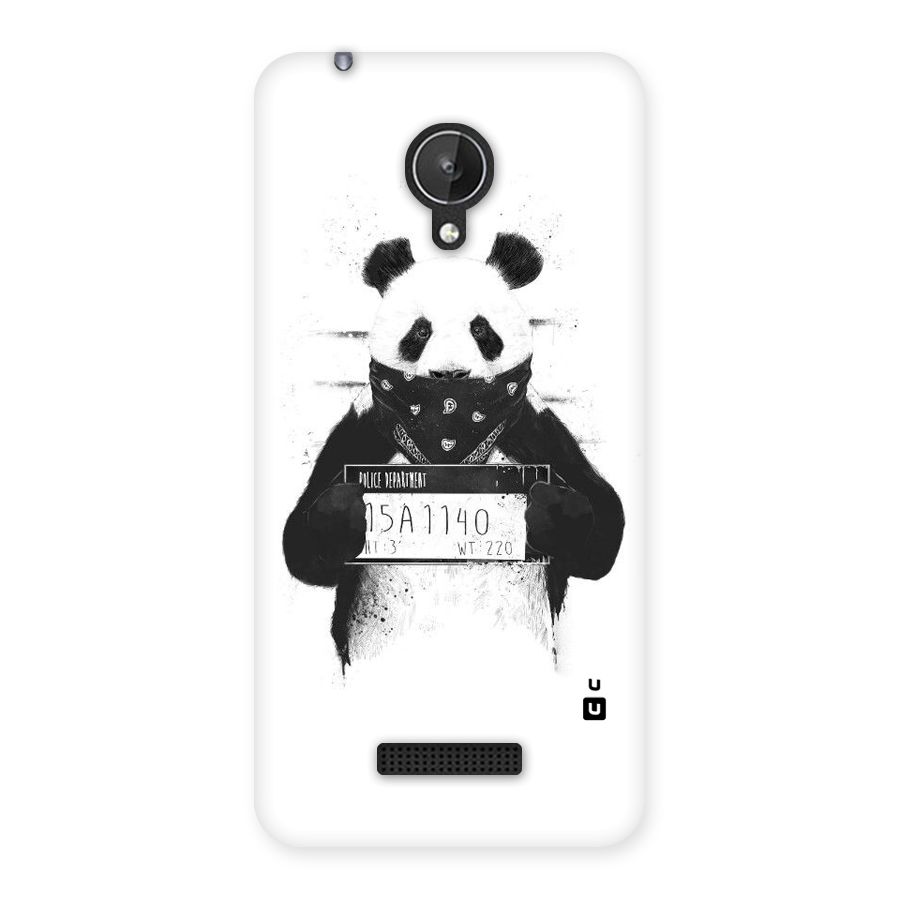 Guilty Panda Back Case for Micromax Canvas Spark Q380