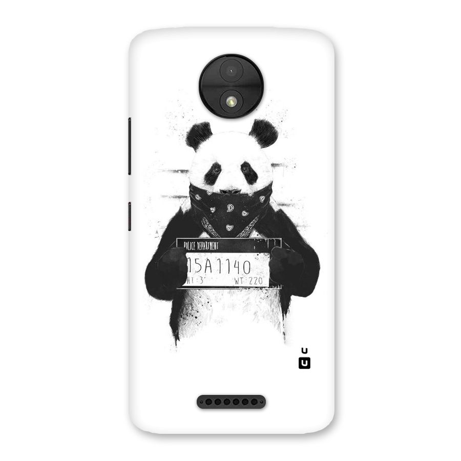Guilty Panda Back Case for Moto C