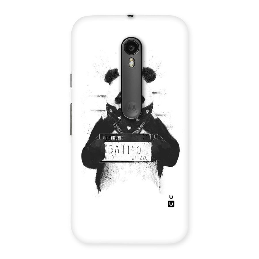 Guilty Panda Back Case for Moto G3