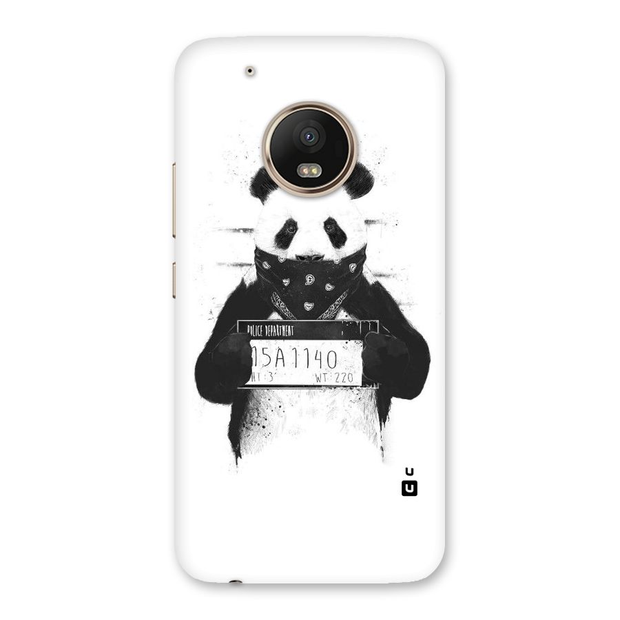 Guilty Panda Back Case for Moto G5 Plus