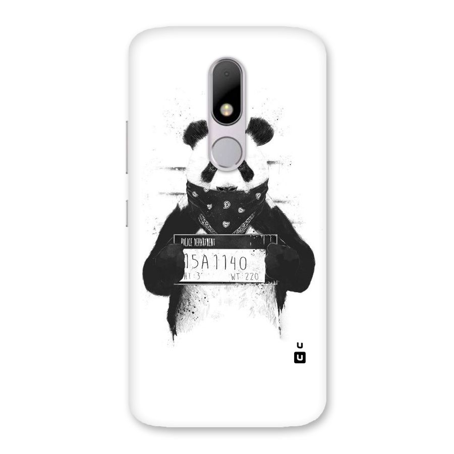 Guilty Panda Back Case for Moto M