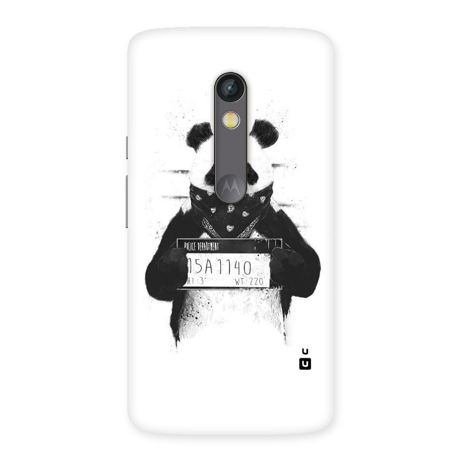 Guilty Panda Back Case for Moto X Play