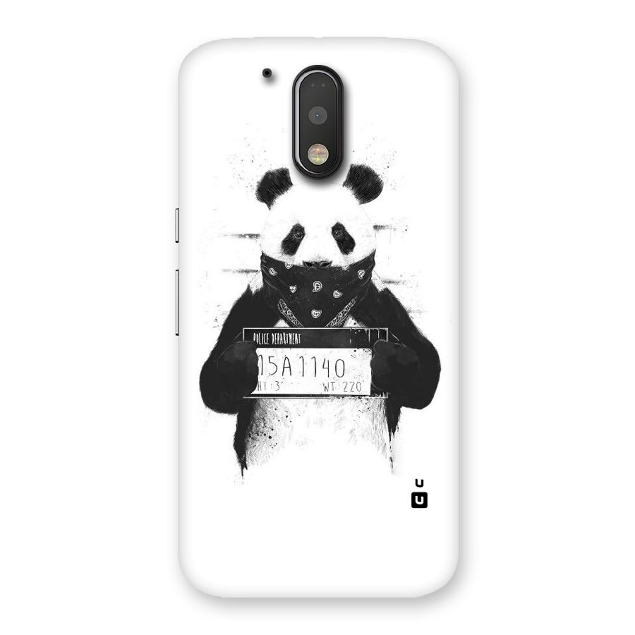 Guilty Panda Back Case for Motorola Moto G4 Plus