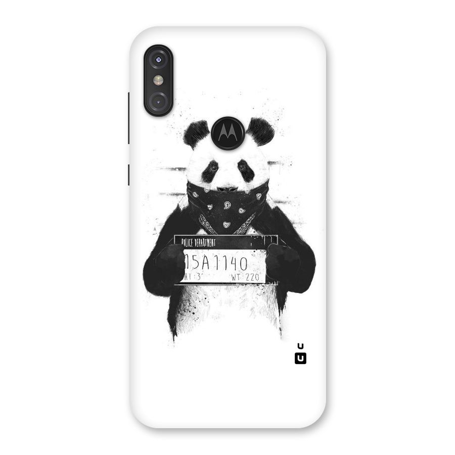 Guilty Panda Back Case for Motorola One Power