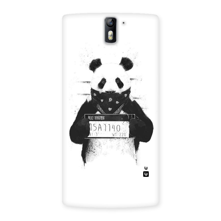 Guilty Panda Back Case for One Plus One