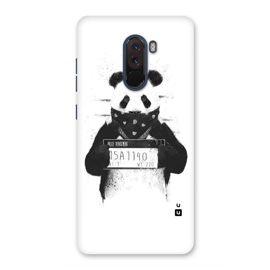 Guilty Panda Back Case for Poco F1