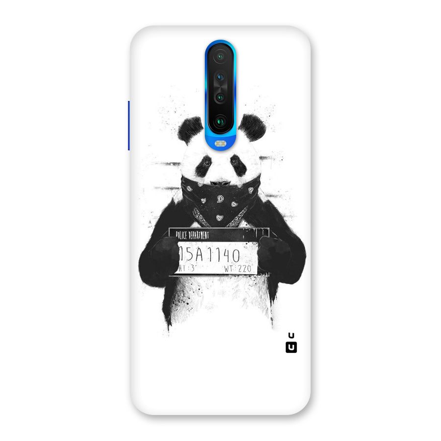 Guilty Panda Back Case for Poco X2
