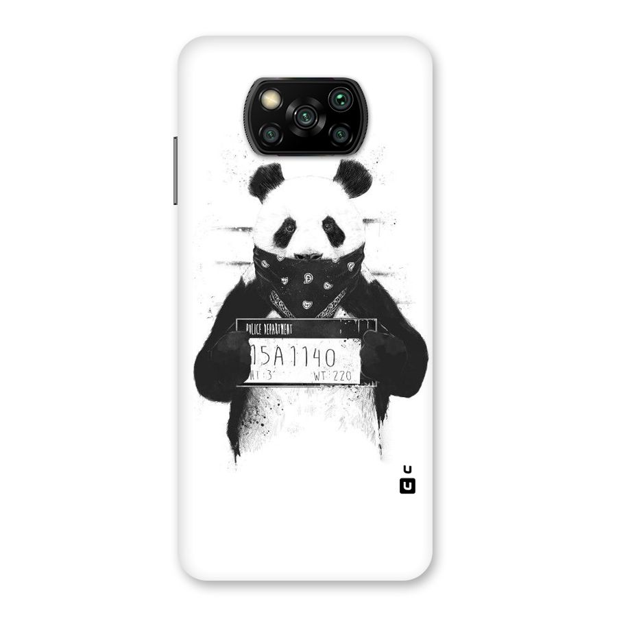 Guilty Panda Back Case for Poco X3