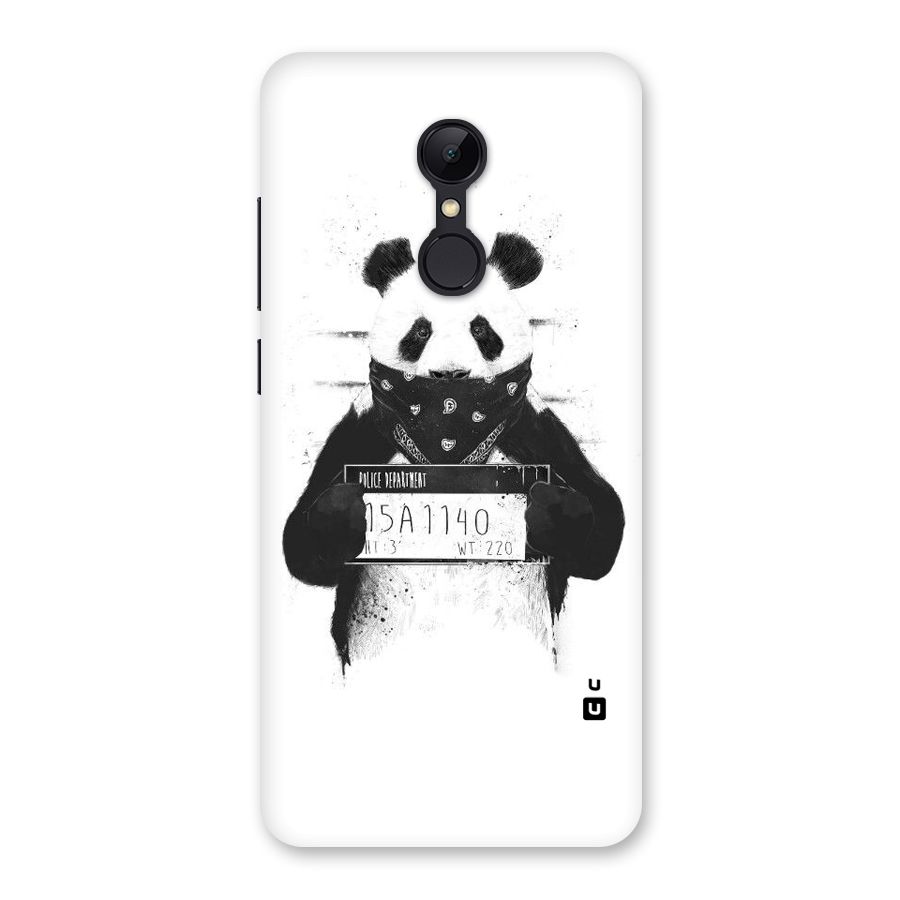 Guilty Panda Back Case for Redmi 5