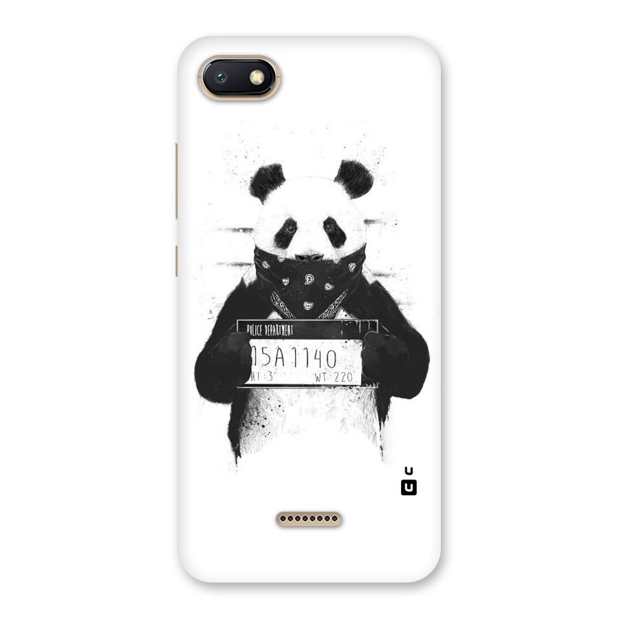 Guilty Panda Back Case for Redmi 6A