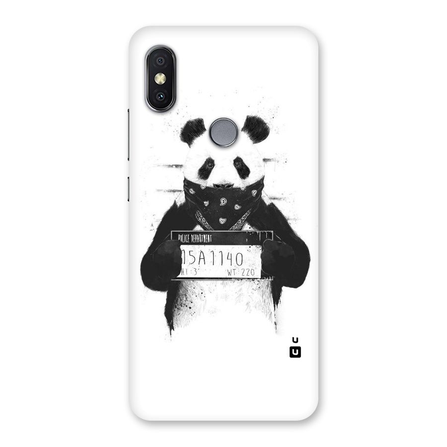 Guilty Panda Back Case for Redmi Y2
