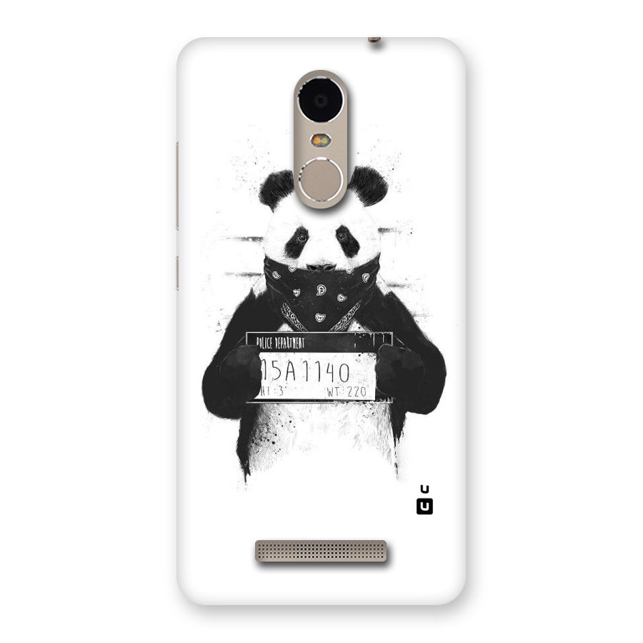 Guilty Panda Back Case for Xiaomi Redmi Note 3