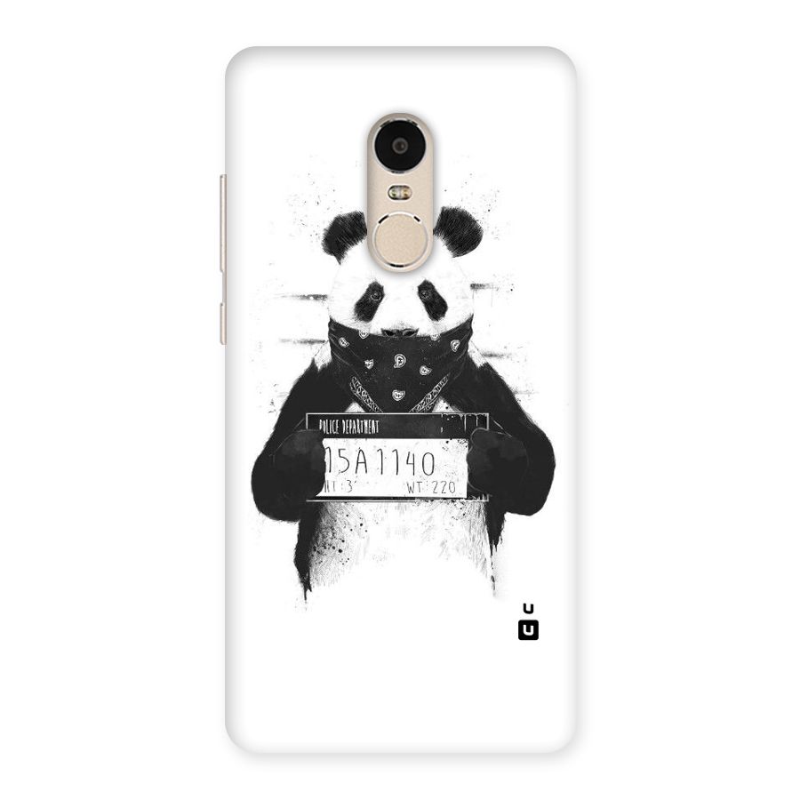 Guilty Panda Back Case for Xiaomi Redmi Note 4