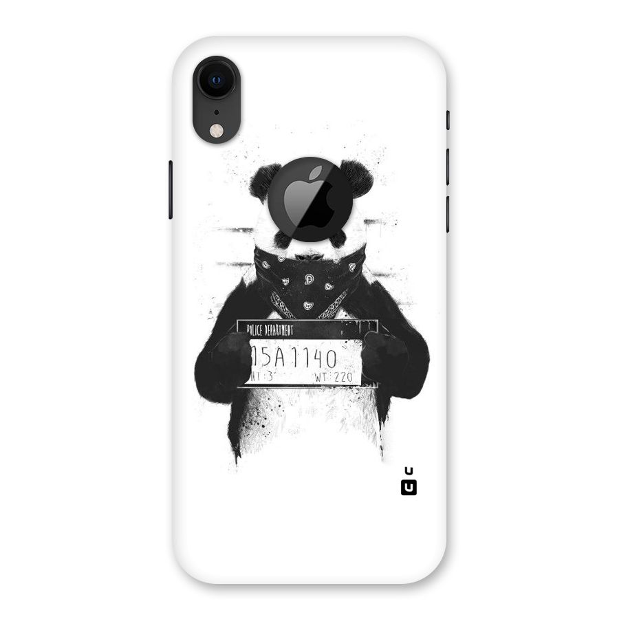 Guilty Panda Back Case for iPhone XR Logo Cut