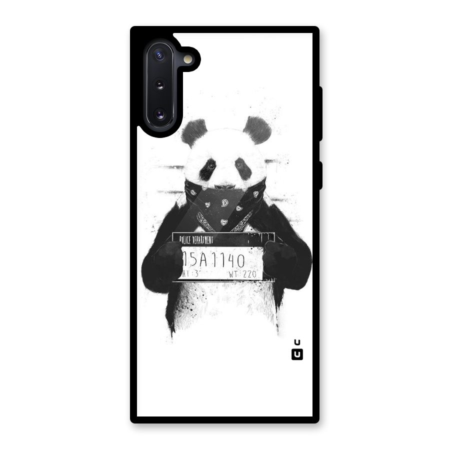 Guilty Panda Glass Back Case for Galaxy Note 10