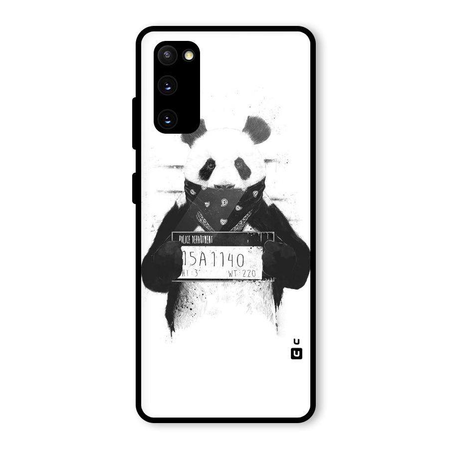 Guilty Panda Glass Back Case for Galaxy S20 FE 5G