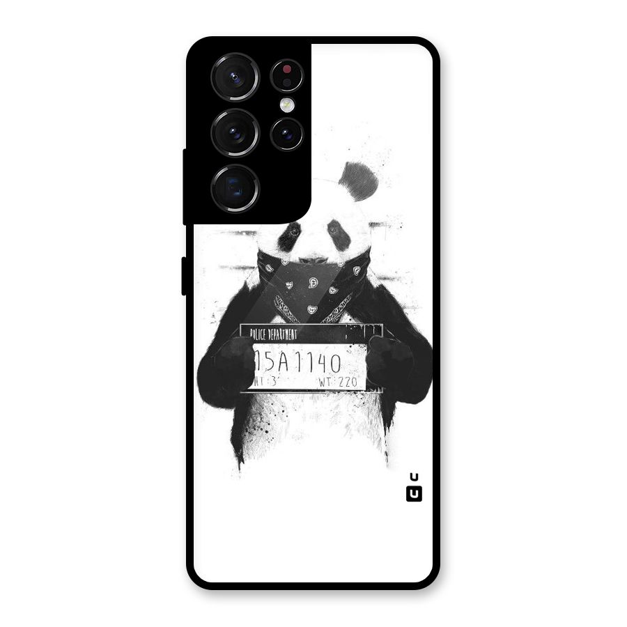 Guilty Panda Glass Back Case for Galaxy S21 Ultra 5G