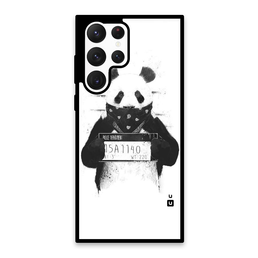 Guilty Panda Glass Back Case for Galaxy S22 Ultra 5G