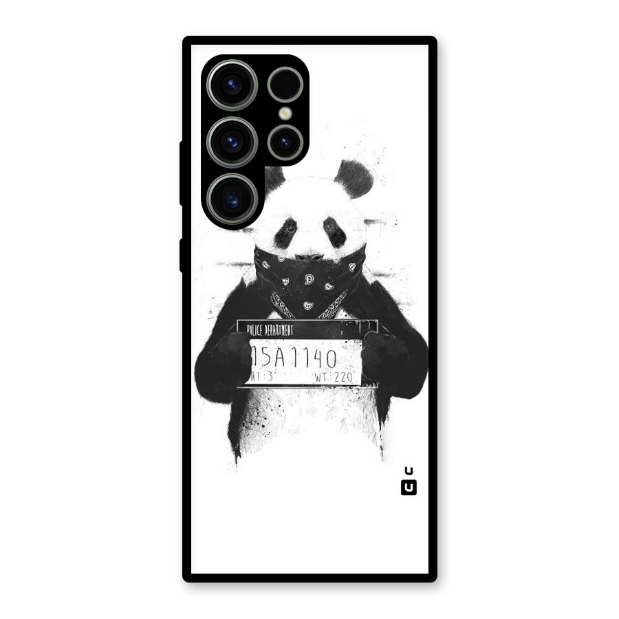 Guilty Panda Glass Back Case for Galaxy S23 Ultra