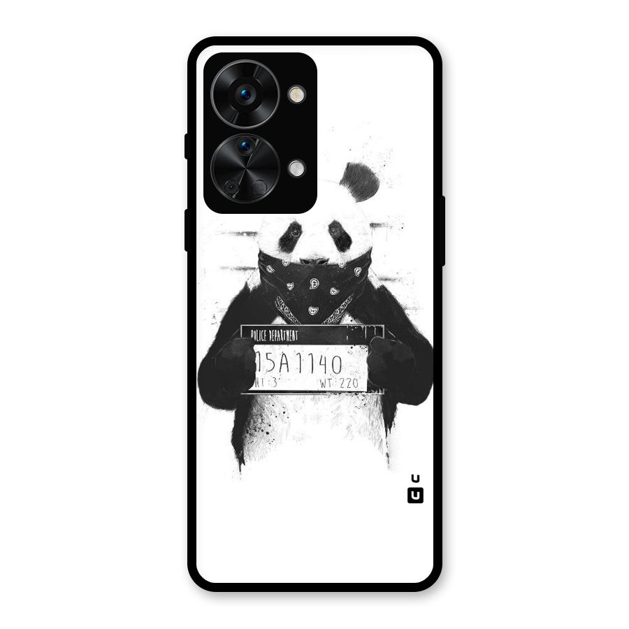 Guilty Panda Glass Back Case for OnePlus Nord 2T