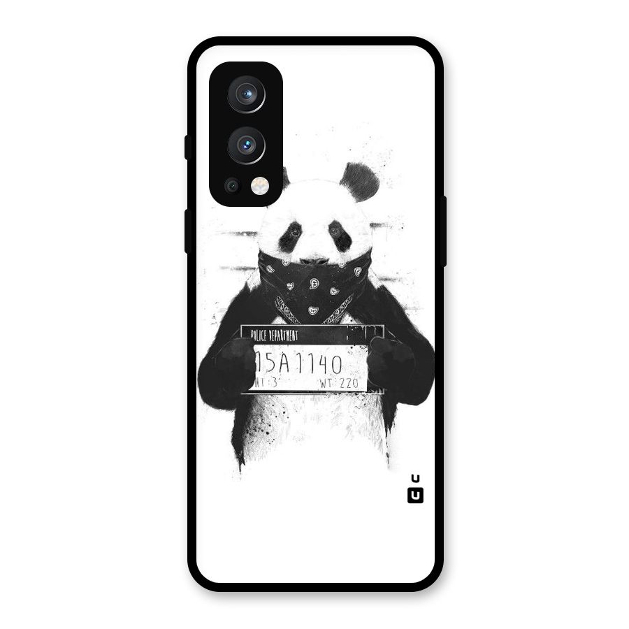 Guilty Panda Glass Back Case for OnePlus Nord 2 5G