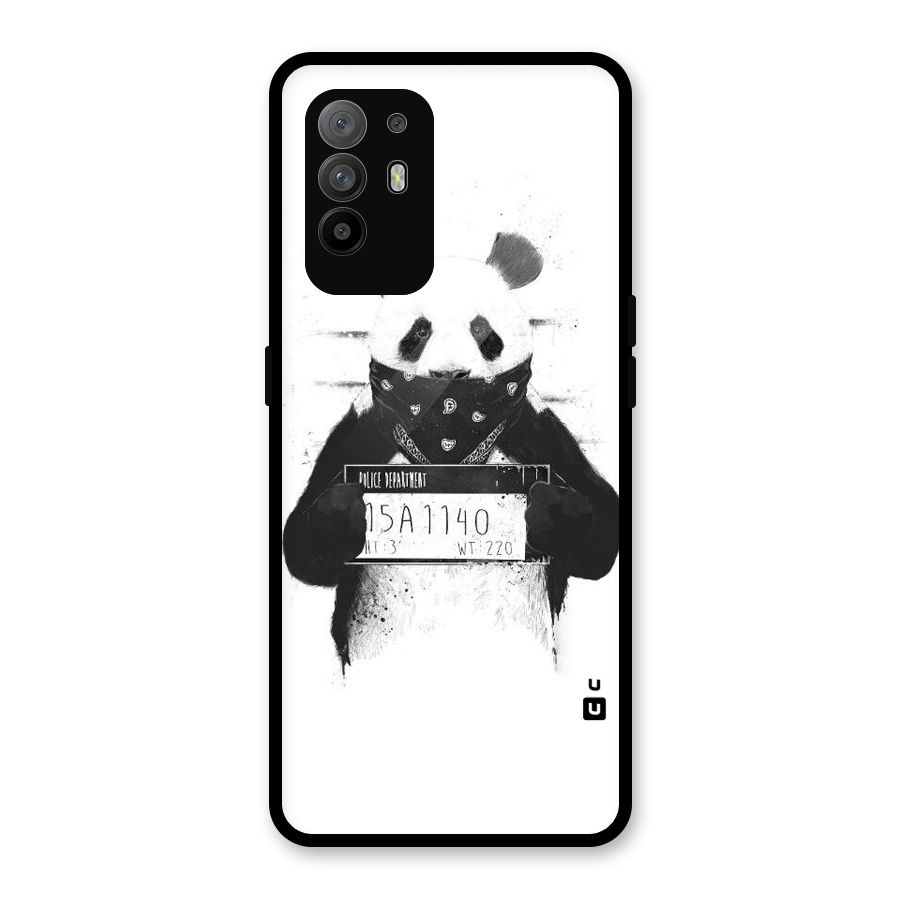 Guilty Panda Glass Back Case for Oppo F19 Pro Plus 5G