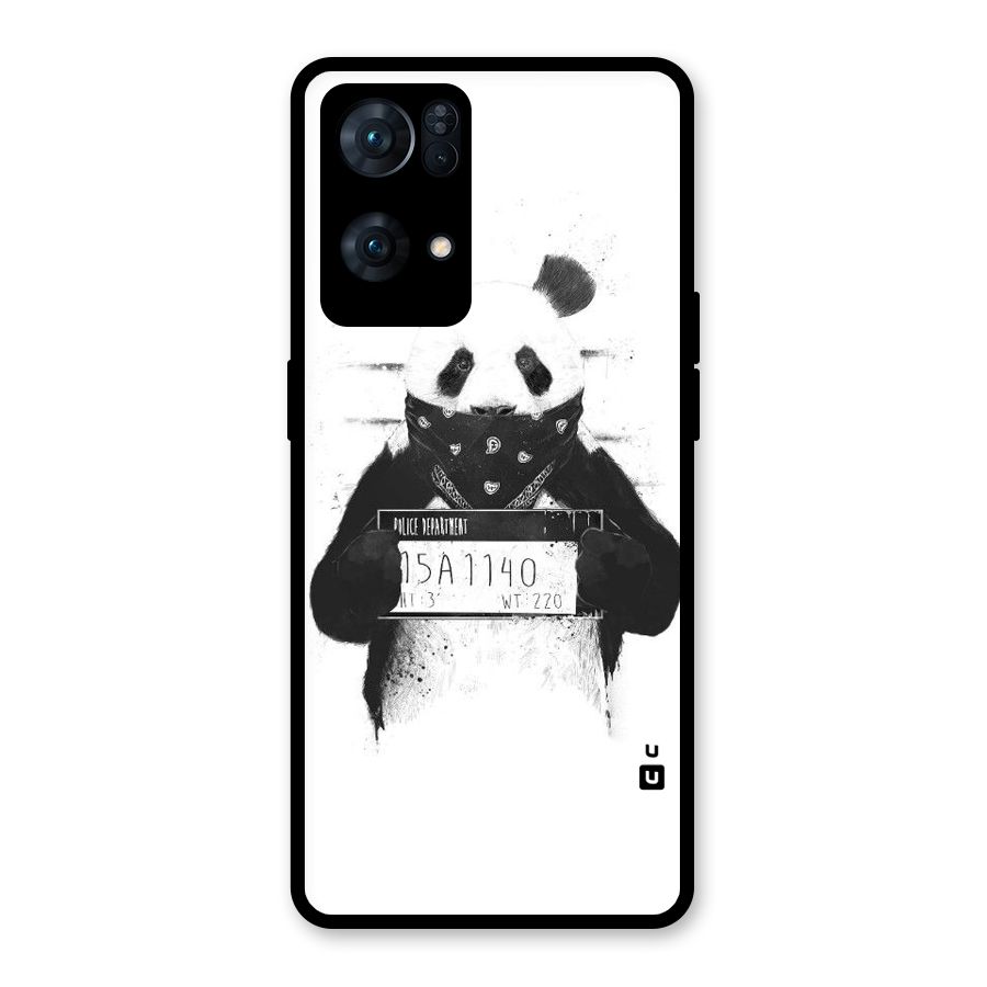 Guilty Panda Glass Back Case for Oppo Reno7 Pro 5G