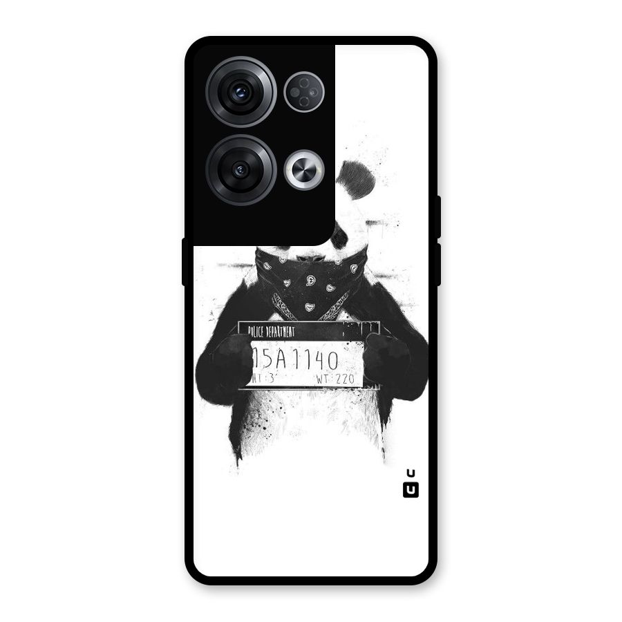 Guilty Panda Glass Back Case for Oppo Reno8 Pro 5G