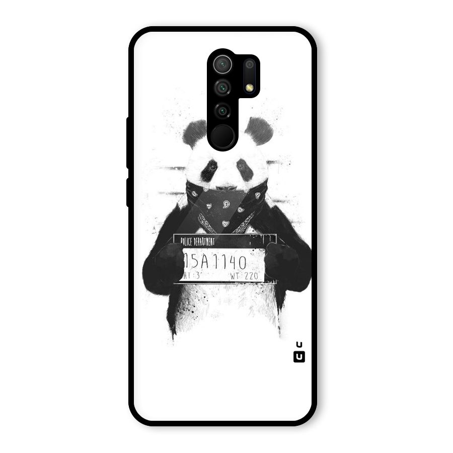 Guilty Panda Glass Back Case for Poco M2