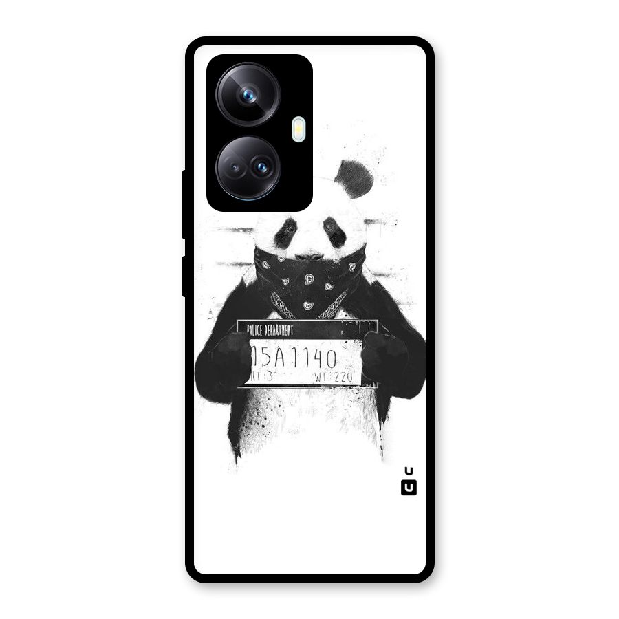 Guilty Panda Glass Back Case for Realme 10 Pro Plus