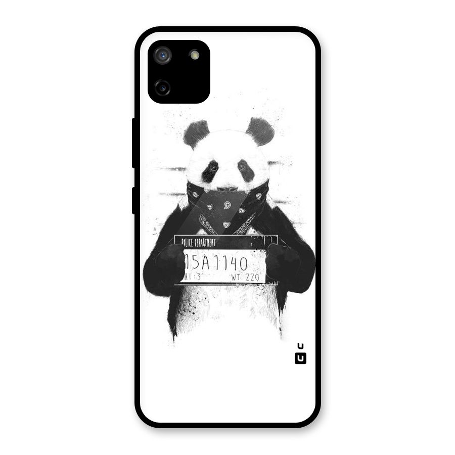 Guilty Panda Glass Back Case for Realme C11