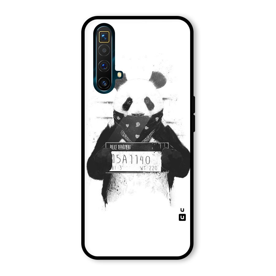 Guilty Panda Glass Back Case for Realme X3