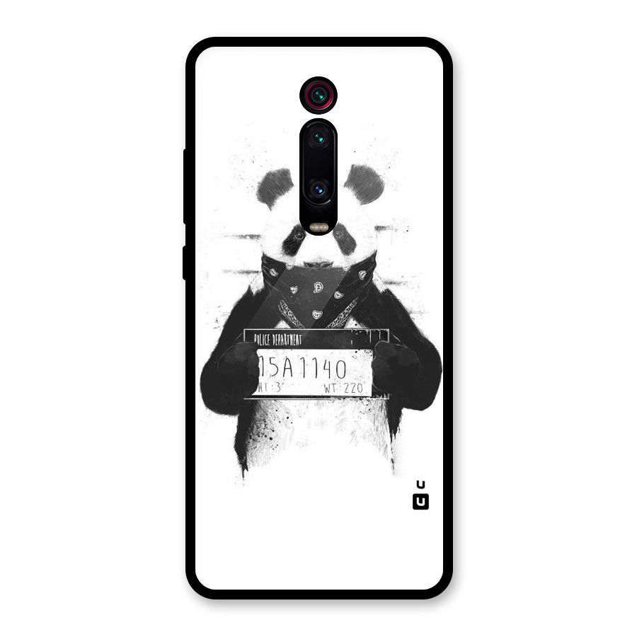 Guilty Panda Glass Back Case for Redmi K20
