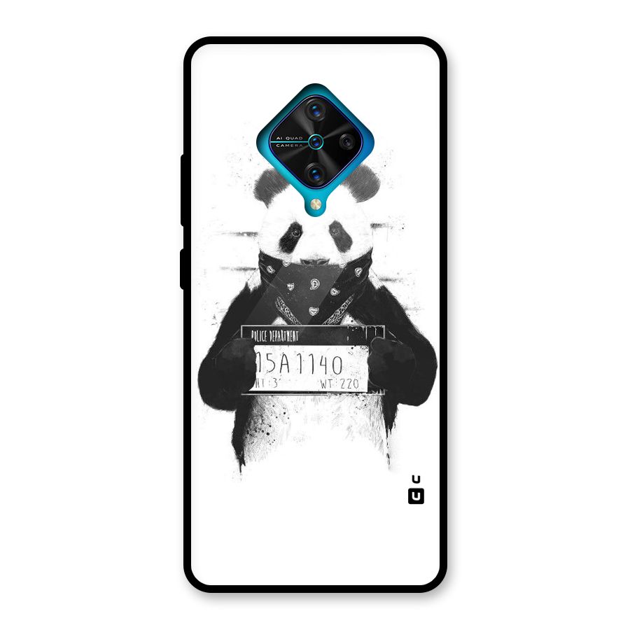 Guilty Panda Glass Back Case for Vivo S1 Pro
