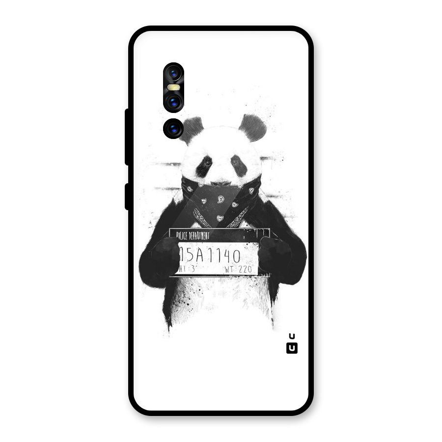 Guilty Panda Glass Back Case for Vivo V15 Pro