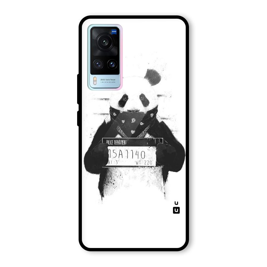 Guilty Panda Glass Back Case for Vivo X60