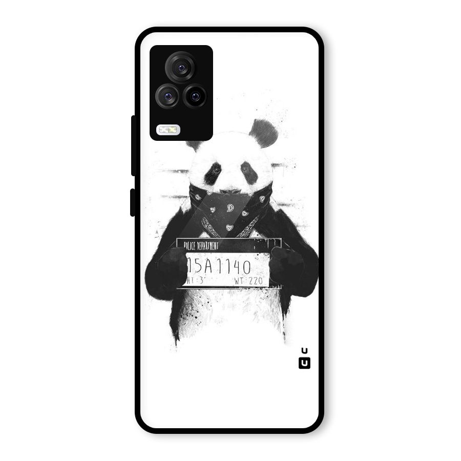 Guilty Panda Glass Back Case for Vivo iQOO 7 Legend 5G