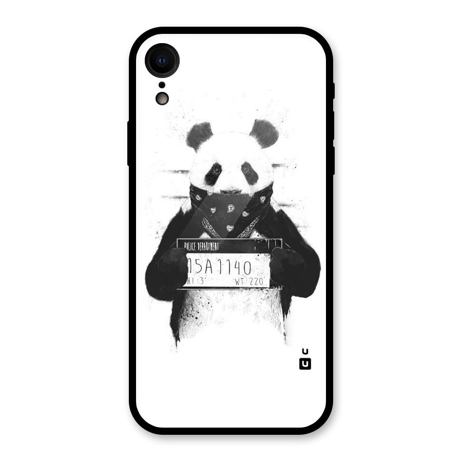 Guilty Panda Glass Back Case for XR