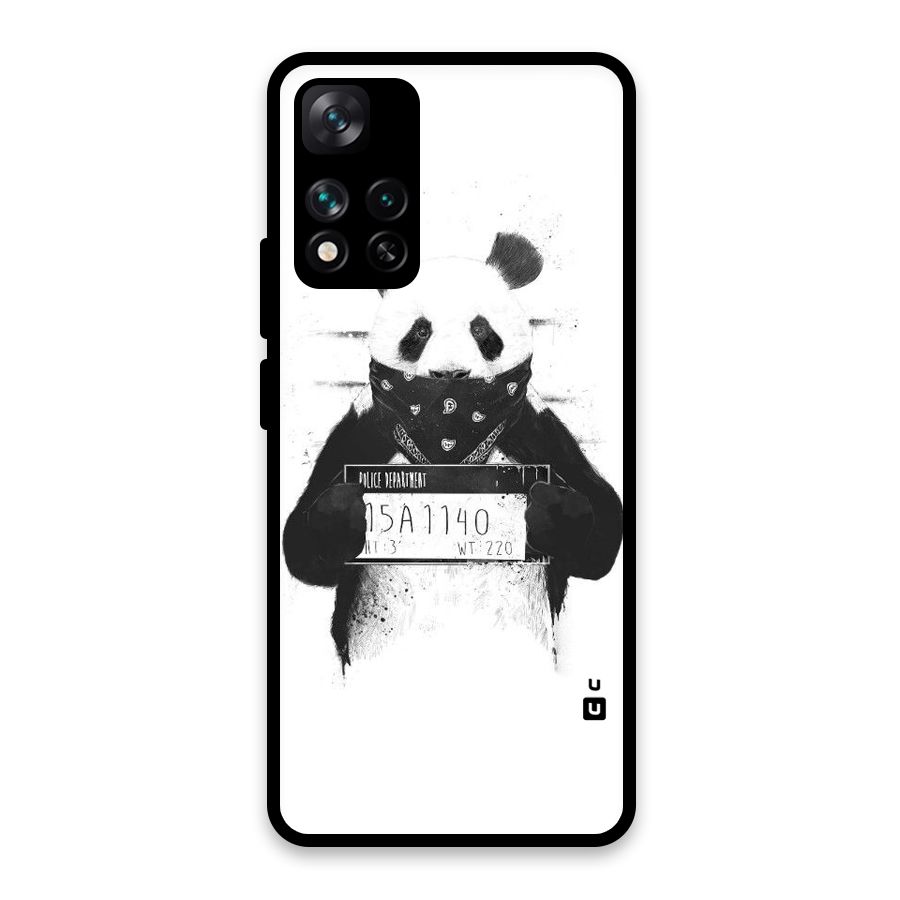 Guilty Panda Glass Back Case for Xiaomi 11i HyperCharge 5G
