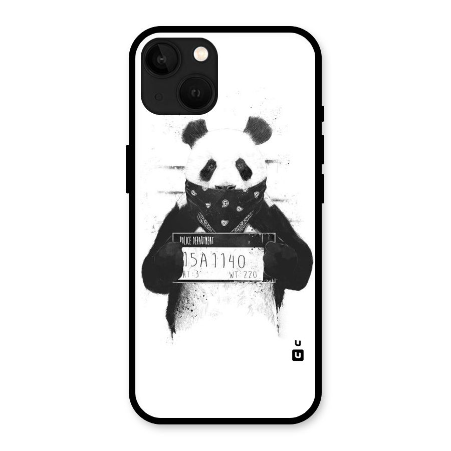 Guilty Panda Glass Back Case for iPhone 13