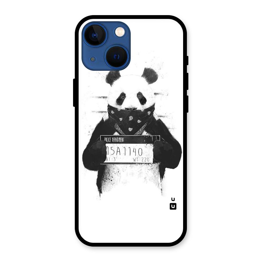 Guilty Panda Glass Back Case for iPhone 13 Mini