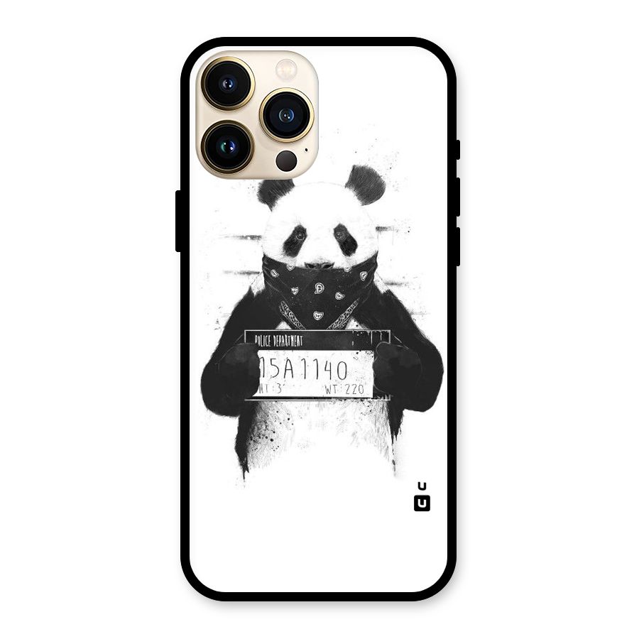 Guilty Panda Glass Back Case for iPhone 13 Pro Max