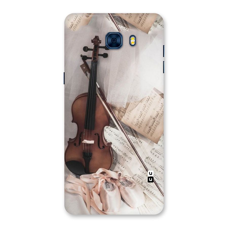 Guitar And Co Back Case for Galaxy C7 Pro